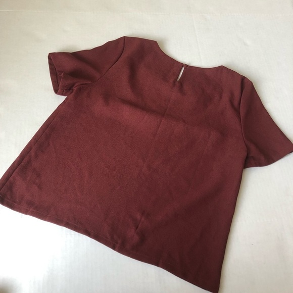 Blu Pepper Boutique Blouse with Jeweled Neckline - Picture 4 of 4